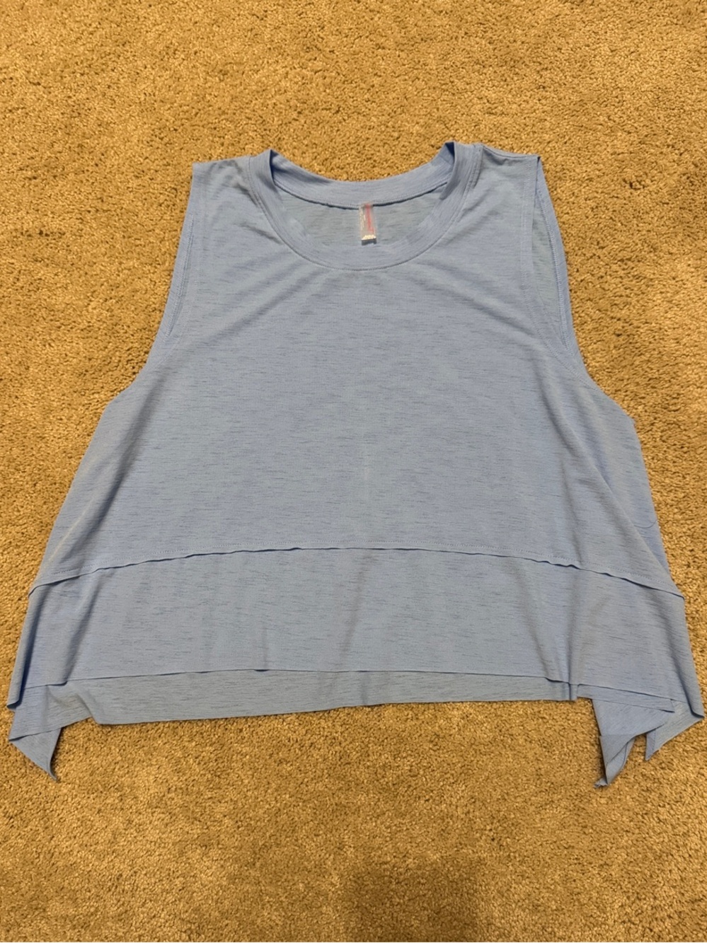 Free People Movement Tank XS Light Blue